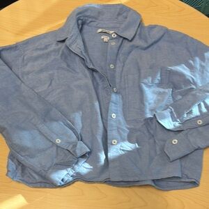 Madewell Light Blue Button-Up Shirt